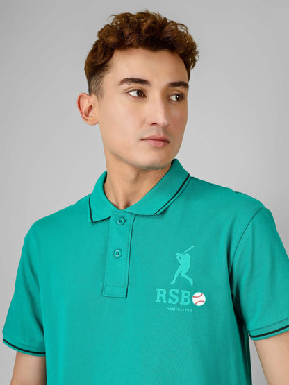 SPORTY - RSBO Embossed Brand Polo Tee
