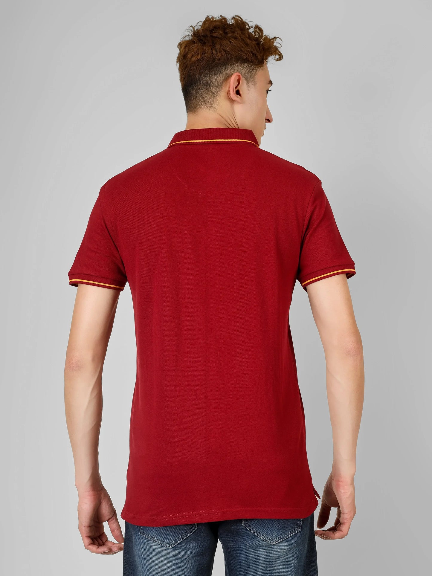 SPORTY - RSBO Embossed Brand Polo Tee