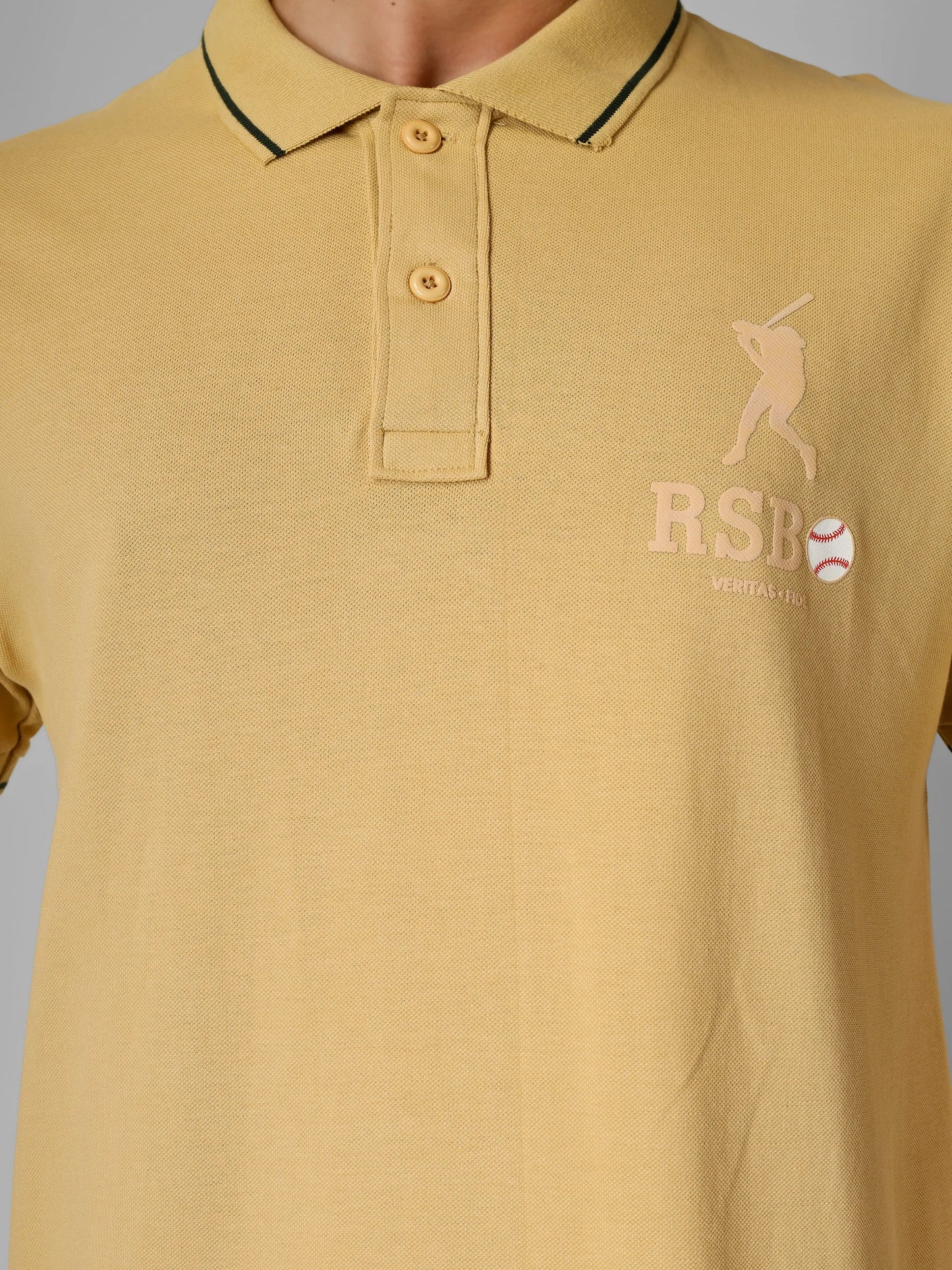 SPORTY - RSBO Embossed Brand Polo Tee