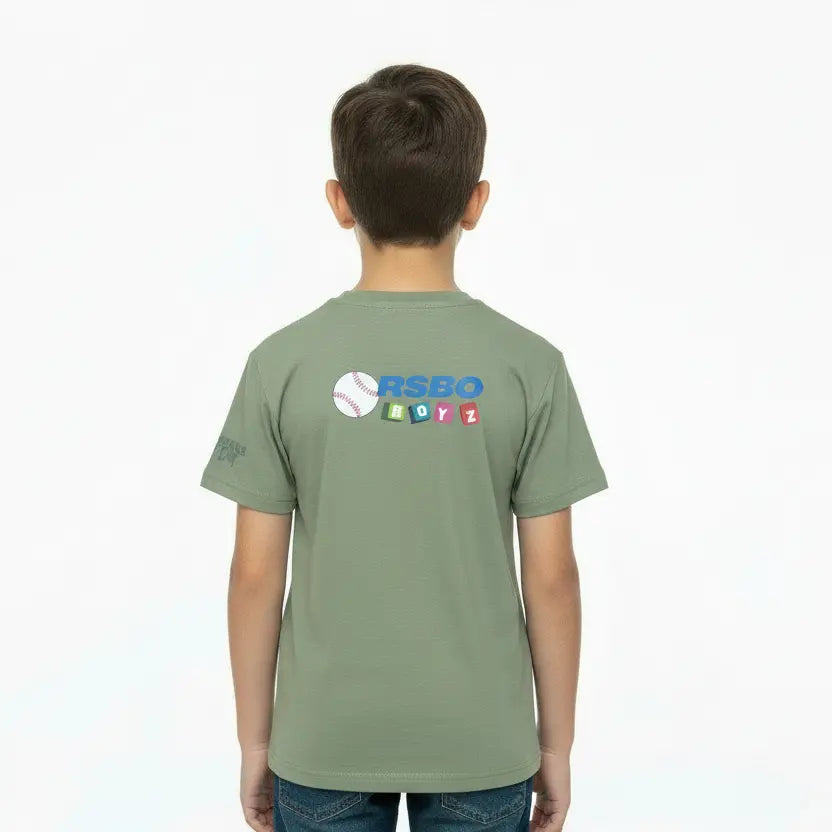 RSBO BOYZ - Smiley LT Green Tees